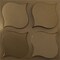 Ekena Millwork 19 5/8in. W x 19 5/8in. H Clover EnduraWall Decorative 3D Wall Panel Covers 2.67 Sq. Ft. WP20X20CVCCB - alternate 1